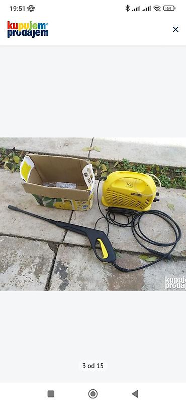 Mašine za čišćenje i održavanje: Kärcher – električni perači pod pritiskom - Model: K2.01 (Made in — 1