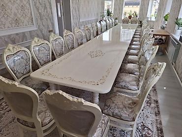 Столы и стулья для зала: Стол и стул для зала, Новый, цвет - Белый — 11