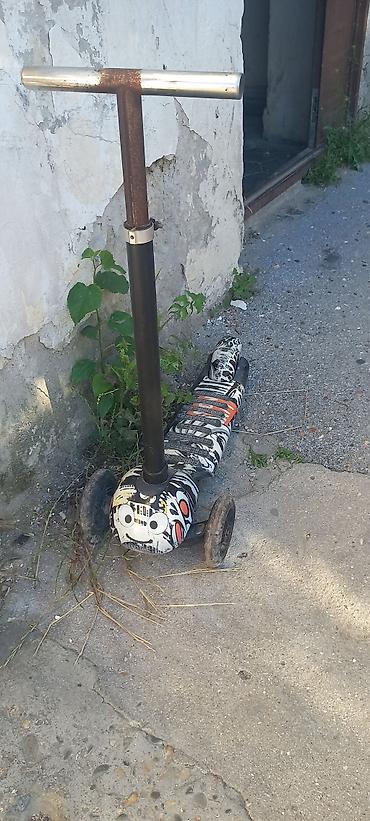 kardan balans: Uşaq skuterı - Model: 3 təkərli uşaq skuterı - Rul: T‑şəkilli metal — 1