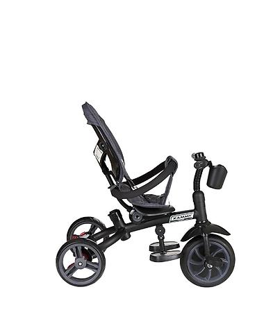 termo helanke prodaja: **KIKKA BOO Tricikl XAMMY Black – multifunkcionalni tricikl 3u1** — 3