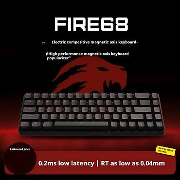 fire: Клавиатура, Проводное подключение, Размер: 65% — 2