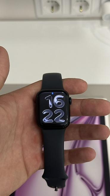 apple watch 46mm: Apple Watch Series 9, 41 мм, алюминий (темный корпус) с черным — 2