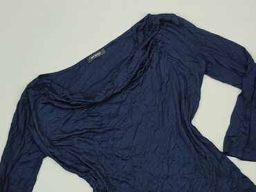 Bluza S (EU 36), stan - Bardzo dobry, wzór - Jednolity kolor, kolor - Niebieski