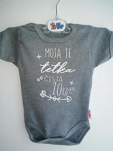 Bodiji i zeke za bebe: Mere 56-62 dvobroj do 3 meseci 68 do 5 meseci 74 do 9 meseci 80 do — 3