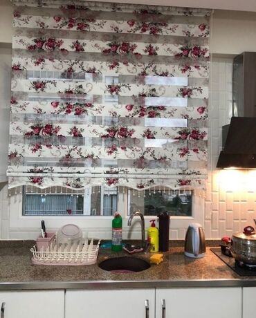 Pərdə və tüllər: Jalüz pərdə günlük storlar 1 kv 10 azn dən 45 azn dək hərnöv jalüzlər — 16