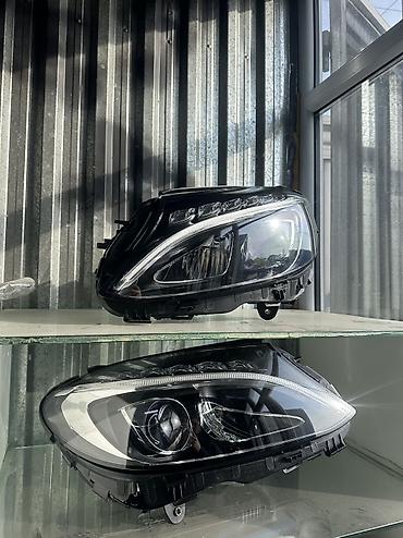 led: Комплект передних фар Mercedes-Benz 2018 г., Б/у, Оригинал, Германия — 1