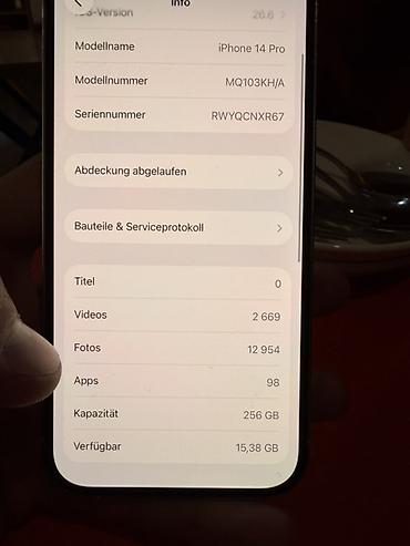 iphone 14 pro 256: Apple iPhone (серия Pro, белый/серебристый) 14 про 76 АКБ 256гб — 7