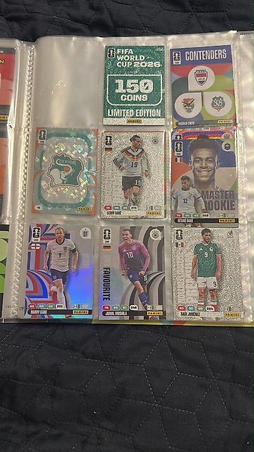 Kolleksiya kartları: Panini 0,50-20 azn — 15