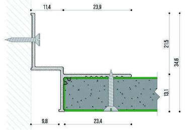 Трековые светильники и споты: Теневой профиль Для Гипсокартона и Натяжного потолка. С подсветкой и — 4