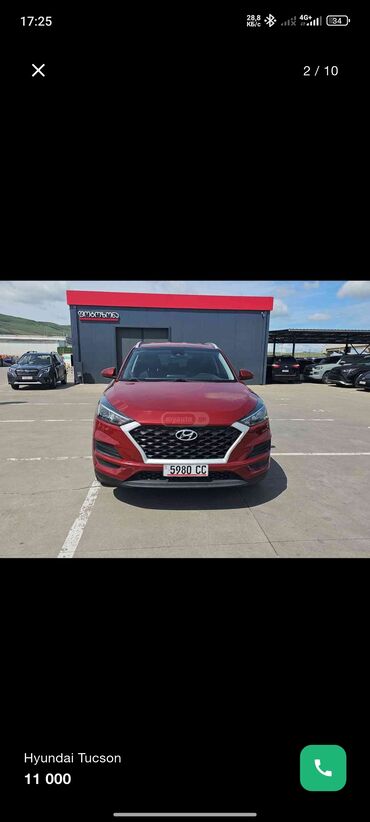 срочное продажа авто: Hyundai Tucson: 2020 г., 2 л, Автомат, Бензин, Кроссовер