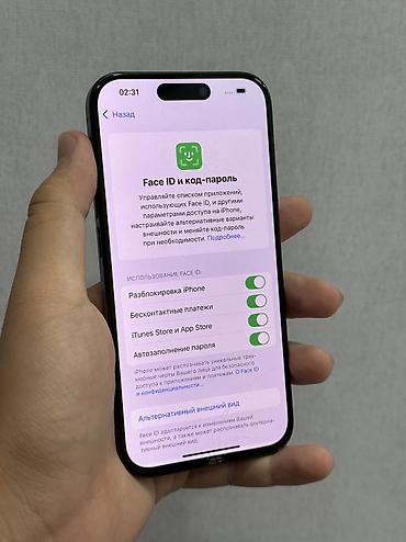Уюлдук телефондор жана аксессуарлар: IPhone 15 Pro, Колдонулган, 1 ТБ, Blue Titanium, Каптама, 81 % — 4