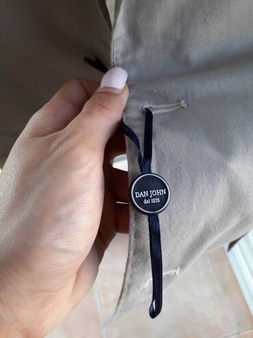 Odela: Muški sako Dan John - Boja: svetlosiva/bež - Kroj: klasičan — 9