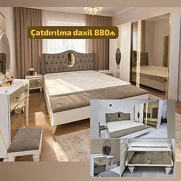taxta oturacaq: Yataq dəsti – çatdırılma daxil 880₼ Tərkibi: - İri ölçülü çarpayı – — 1