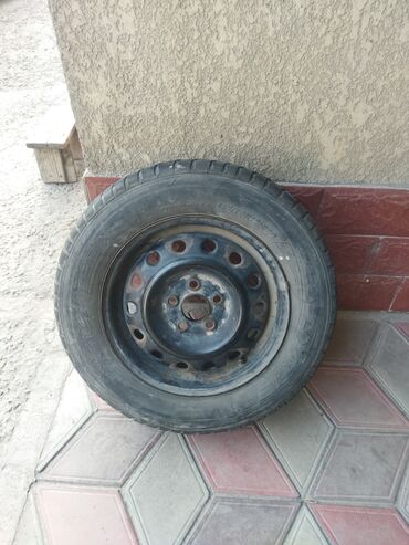 руль для лады: Дөңгөлөктөр монтажда 185 / 70 / R 14, All-season, Колдонулган, 1 даана, Жеңил унаалар, Темир, тешиктери - 5