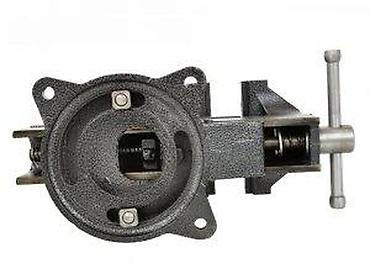 Stege: Stolarsko-metalna škripac za radni sto - Masivno telo od livenog — 8