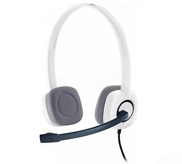 logitech: LOGITECH Stereo Headset H150 - CLOUD WHITE - ANALOG - EMEALOGITECH — 1