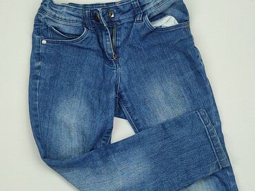 spodnie mom jeans sinsay: Spodnie jeansowe, Lupilu, 4-5 lat, 104/110, stan - Bardzo dobry