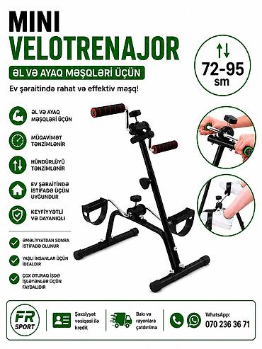 велосипед старт: 💥 velosiped, velotrenajor, əl ayaq velotrenajoru ✅ 7/24 əlaqə — 1
