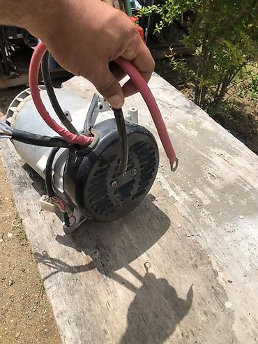 elektrikli motorlar: Elektrik mühərriki – DC tipli, ağırgövdəli Təsvir: - Sənaye tipli DC — 6
