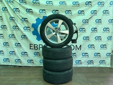 Дөңгөлөктөр монтажда: Дөңгөлөктөр монтажда 205 / 55 / R 16, Жай, Колдонулган, Комплект, Жеңил унаалар, Куйма, тешиктери - 5