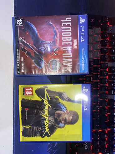 PS4 (Sony PlayStation 4): Человек-паук ps4 
Cyberpank 2077 ps4 
Обмен не интересует