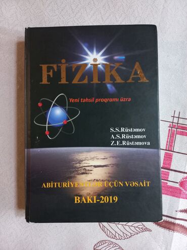 rustemov fizika kitabi: RÜSTƏMOV Təzədir içində yazısı yoxdur YALNIZ BİZDƏ 6 AZN