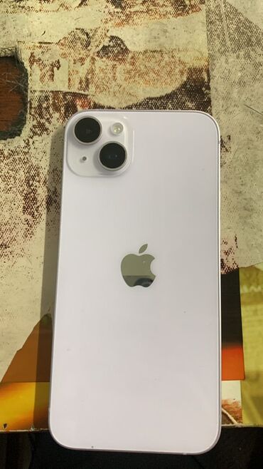 Apple iPhone: IPhone 14 Plus, Б/у, 128 ГБ, Deep Purple, Чехол, 86 %