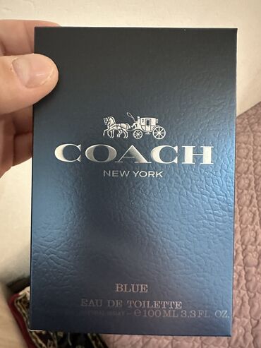 Парфюмерия: Оригинальный мужской парфюм Coach blue Made in France 100 ml со