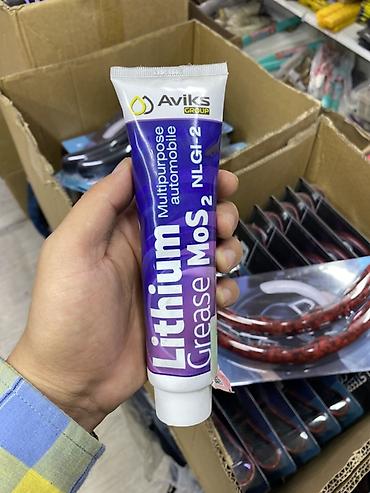 Литиевая многоцелевая автомобильная смазка Aviks Group Lithium Grease at lalafo.kg Литиевая многоцелевая автомобильная смазка Aviks Group Lithium Grease