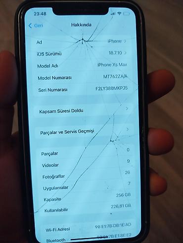 apple airtag: IPhone Xs Max, 256 GB, Qara, Face ID — 2