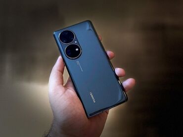 телефон андройд: Huawei P50 Pro, Б/у, 256 ГБ, цвет - Черный, 2 SIM