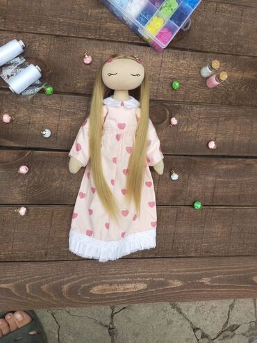 Игрушки: Куколки ручной работы 🌿 Натуральные, гиппоалергенные материалы В — 3