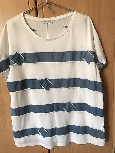Футболка, Классическая модель, Турция, Трикотаж, Б/у, XL, 2XL