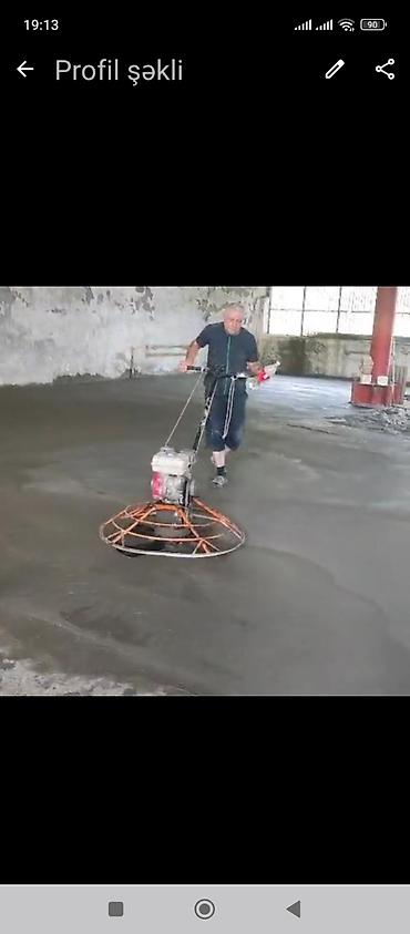 torba asfalt: Beton döşəmə işləmə avadanlıqları - Benzin mühərrikli beton kəsici — 5
