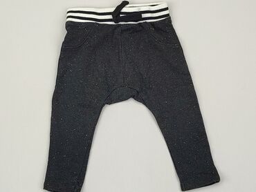 czarne legginsy 98: Spodnie dresowe, 3-6 m, stan - Dobry