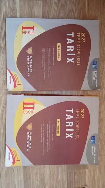 Tarix 1ci ve 2ci hisse test toplusu ici tep tezedir hec bir problemi