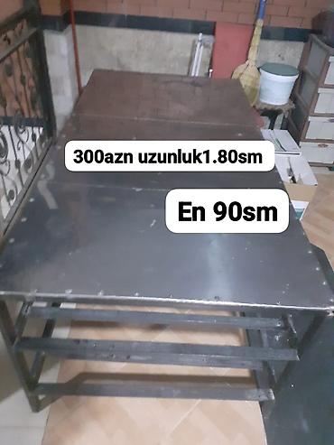 Digər biznes avadanlığı: *Nej stol asagisi stellajdi zakaza yigilib qiymet 300azn olcu 180sm — 1