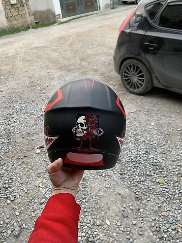 moto 150: SAFE markalı tam üzlü motosiklet dəbilqəsi - Tip: Full-face (tam — 6