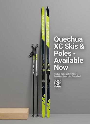 quechua: Quechua XC xizək və çubuq dəsti - Növməqsəd: kross-kantri (XC) — 1