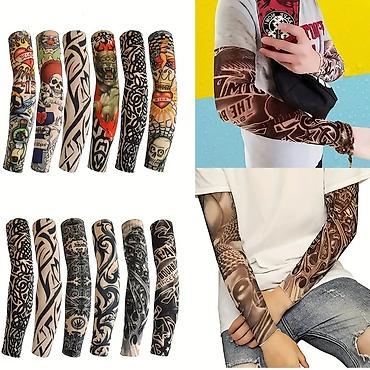 qol tatosu: Tatu qol örtükləri – qol üçün elastik “tattoo sleeve” - Material — 1