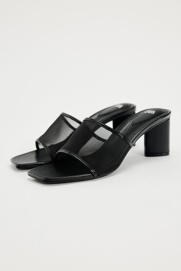 обувь zara: Новые босоножки в сетку от Zara, размеры 37,38. На узкую ногу