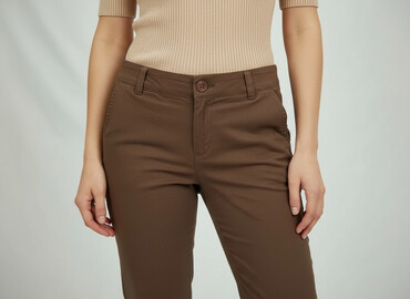 skechers buty ccc: Material trousers for women, size S (EU 36)