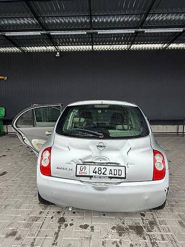 Продажа авто: Nissan March: 2003 г., 1.3 л, Автомат, Бензин, Хэтчбэк — 2