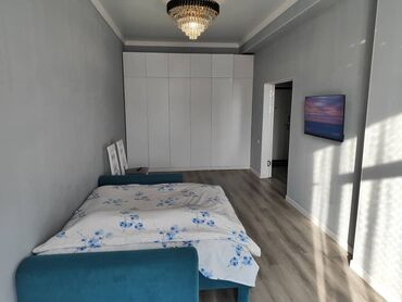 квартиры в городе бишкек: 1 комната, Душевая кабина, Постельное белье, Кондиционер