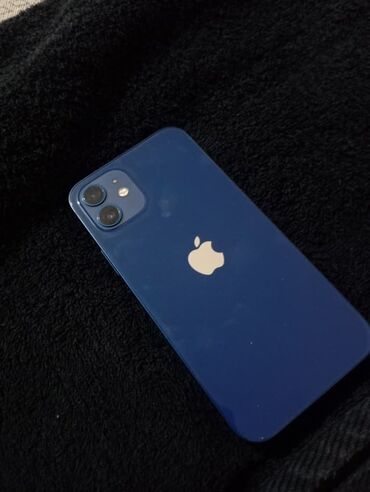 музыка авто: IPhone 12, Б/у, 256 ГБ, Синий, Зарядное устройство, Чехол, 80 %