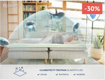 Dušeci: DORMEO PROSTIRKA 70x190 cm NATURE'S ALOE VERA 4 CM II NOVO! — 4