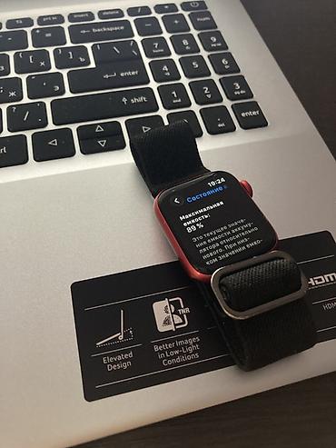 Apple Watch: Apple Watch Series 6 40mm (PRODUCT)RED 🔴 Срочно ✔️ Оригинал, полный — 7