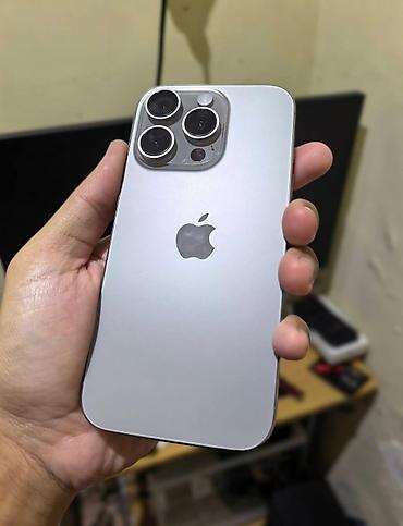 Mobil telefonlar: IPhone 16 Pro, 256 GB, Gümüşü, Hissə-hissə ödəniş — 2