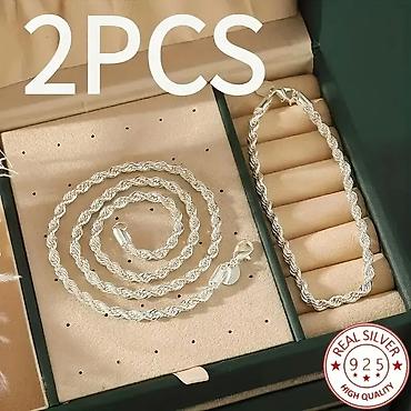 Setovi nakita: Ogrlica i narukvica
Cena:1400din — 6