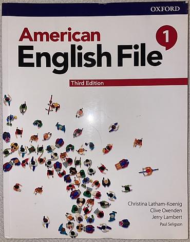Книги и журналы: American English File 1 (Third Edition) – Oxford ingilis dili — 1